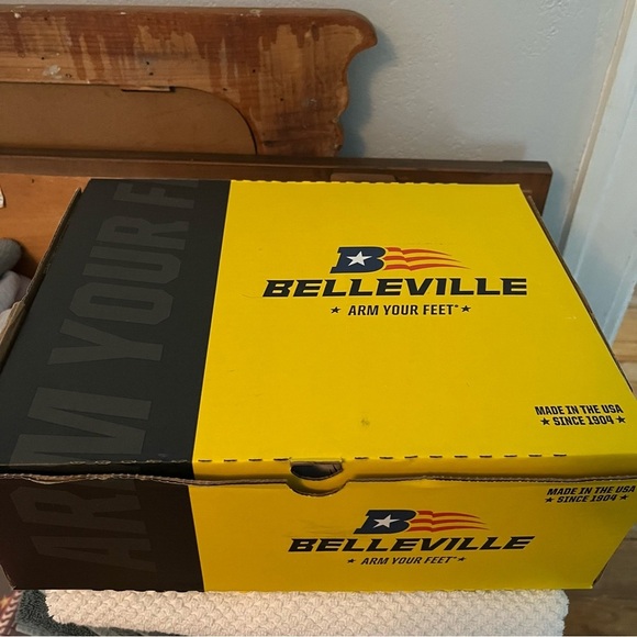Belleville Military Steel Toe Boots NWT